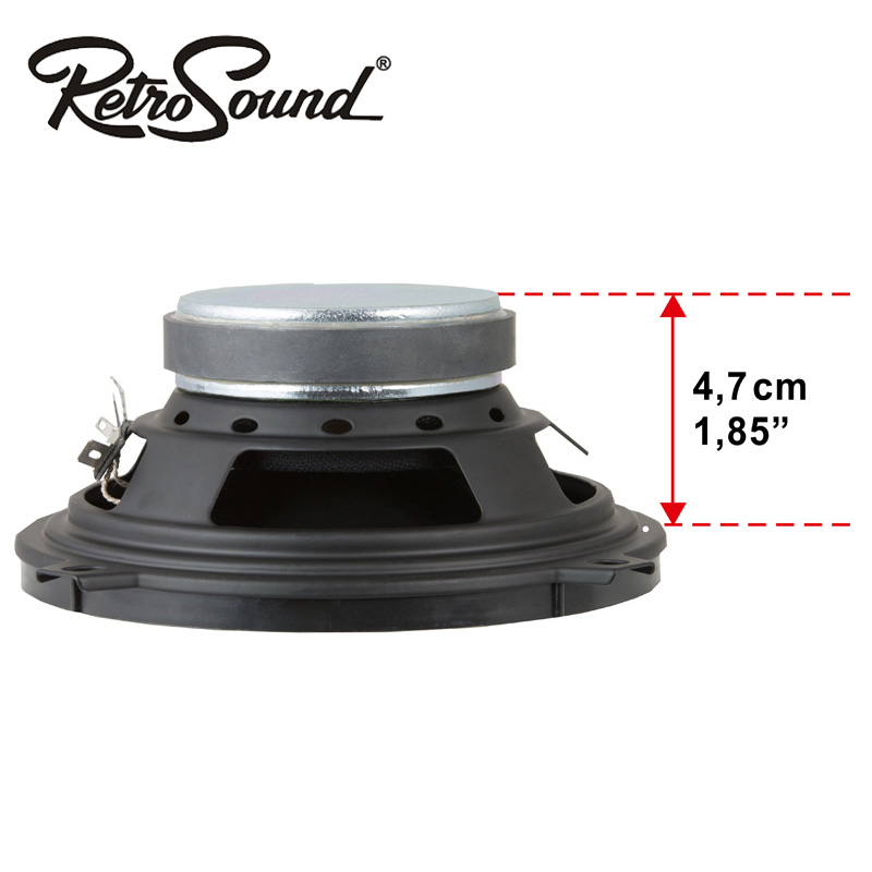 RETROSOUND S-52 Lautsprecher 13cm/5.25" (Paar) Koax Speaker 1 Paar (2 Stück)