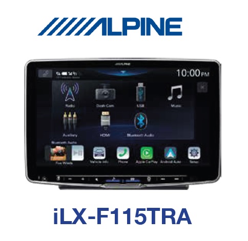 Alpine ILX-F115TRA7S Autoradio Digital Media Station DAB Radio für Ford Transit (ab 2018)