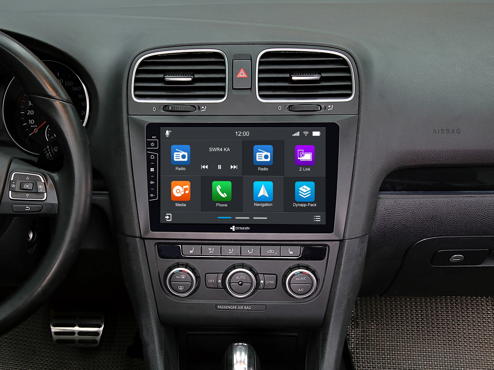 Dynavin D9-DF31 Premium Flex Autoradio Navigation kompatibel mit VW Golf 6 2008-2015 CarPlay, Android Auto