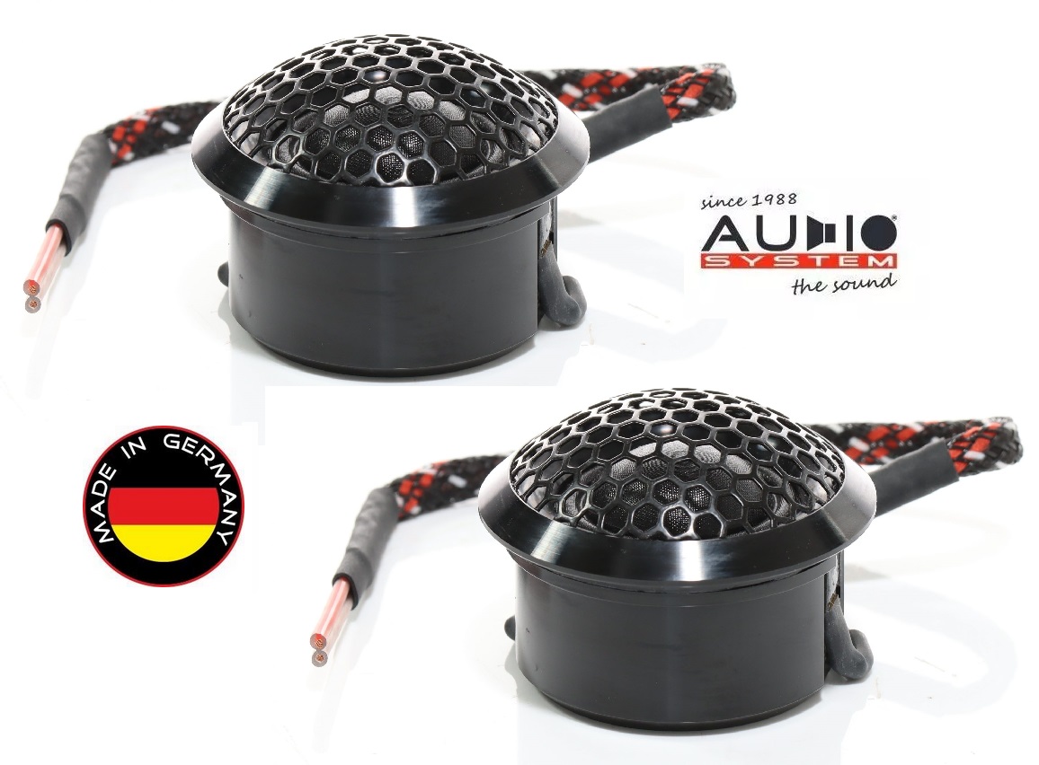 AUDIO SYSTEM AV 26 AVALANCHE-SERIES 26 mm ABSOLUTE HIGH-END Hochtöner mit Neodymantrieb 1 Paar 100 Watt