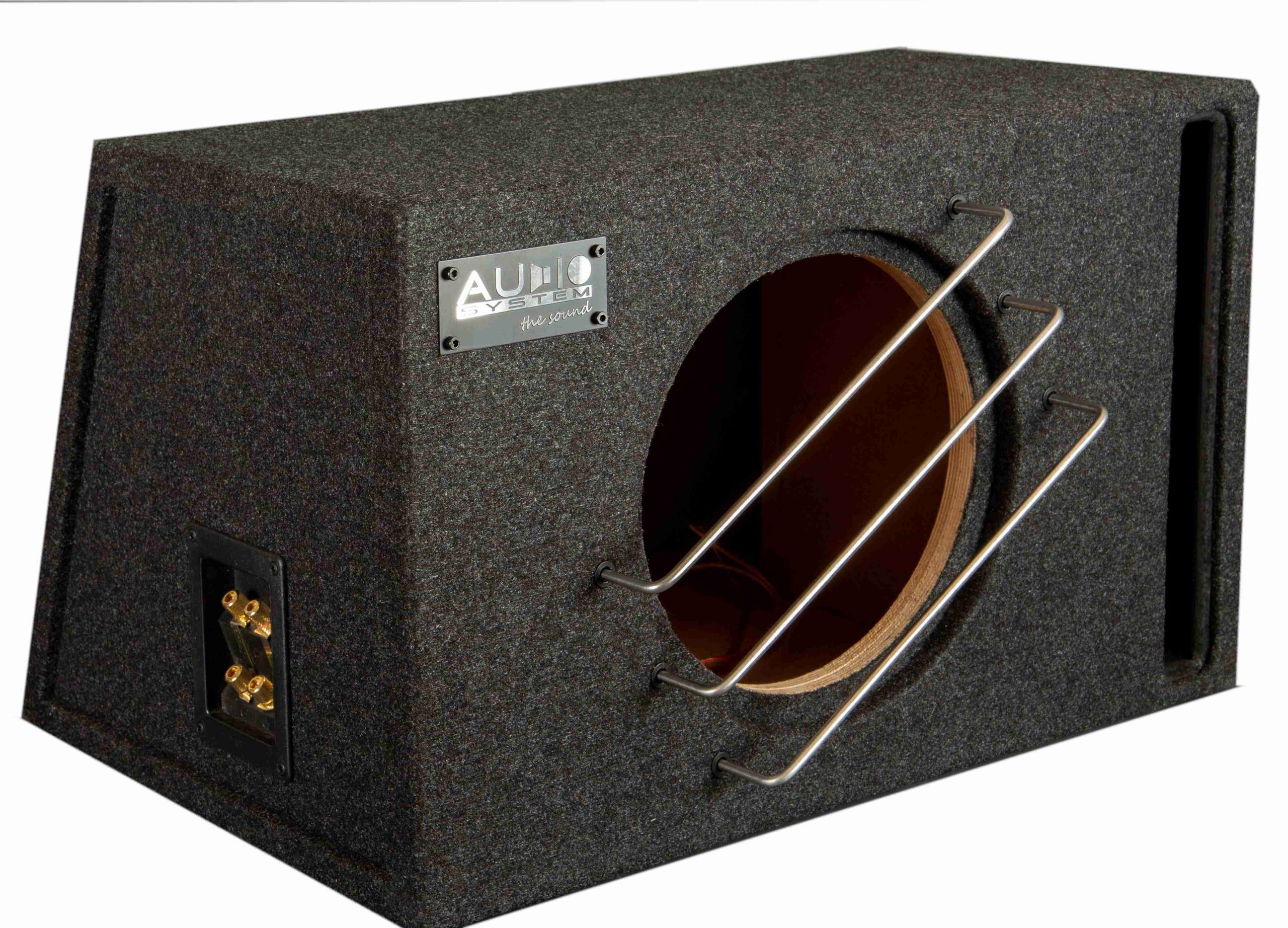 Audio System BR 15-100 Subwoofer Bassreflex Leergehäuse für 38 cm (15") Bass / Woofer - Gehäuse mit 100 Liter für zb. Audio System H15 EVO Subwoofer