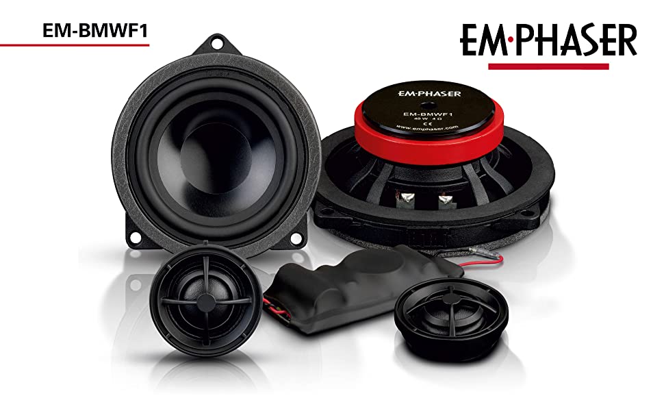 EMPHASER ESP-RP10 hochwertiges Powerkabelset 10 mm zum Anschluss eines  Verstärkers, Power Kit für Auto